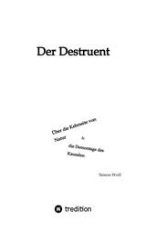 DER DESTRUENT - Simon Wolf