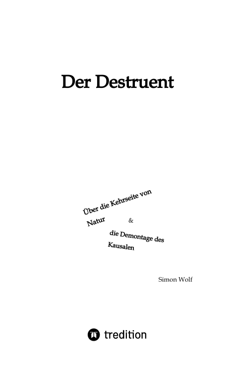 DER DESTRUENT - Simon Wolf