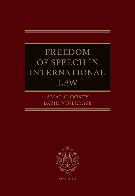 Freedom of Speech in International Law - 
