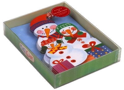 Snowfamily Tri-Fold Notecards