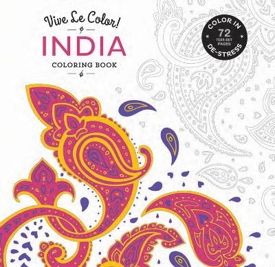 Vive Le Color! India (Coloring Book) -  Abrams Noterie