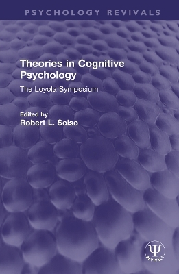 Theories in Cognitive Psychology