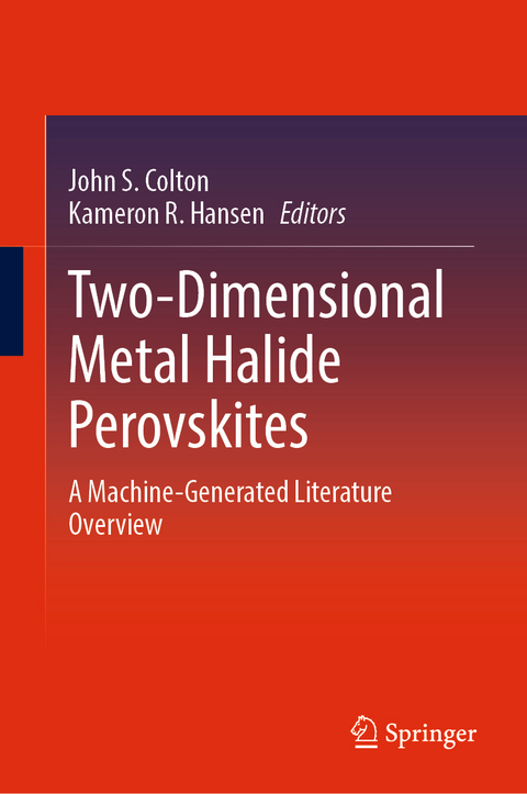 Two-Dimensional Metal Halide Perovskites - 
