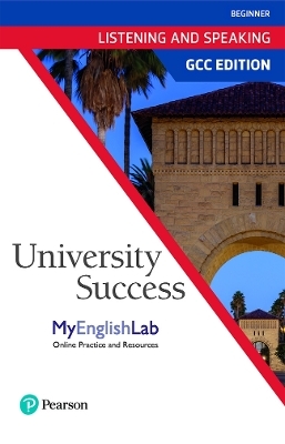 University Success GCC Listening and Speaking Level 1 MyEnglish Lab