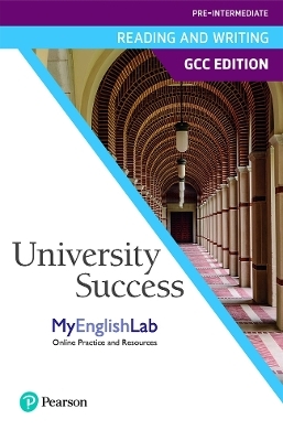 University Success GCC Reading and Writing Level 2 MyEnglish Lab