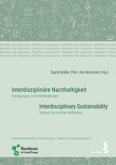 Interdisziplin&auml;re Nachhaltigkeit/Interdisciplinary Sustainability - 