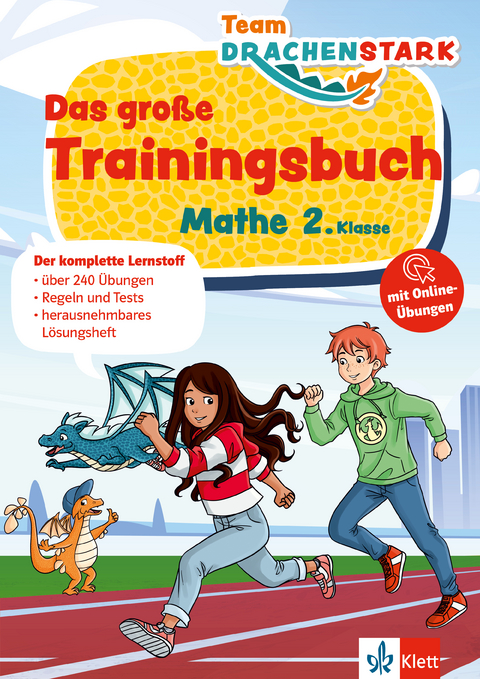 Klett Team Drachenstark: Das gro&szlig;e Trainingsbuch Mathe 2. Klasse