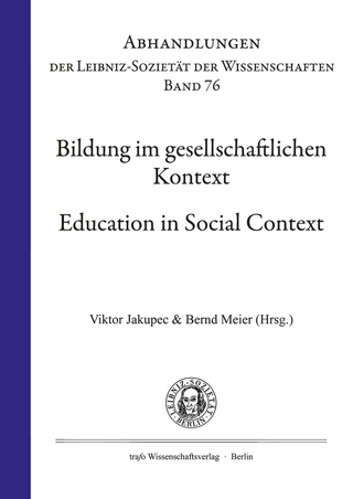 Bildung im gesellschaftlichen Kontext