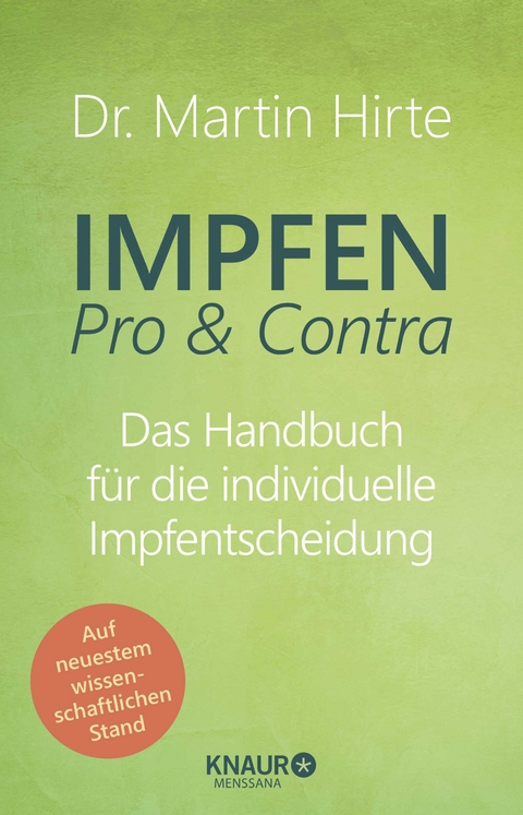 Impfen Pro & Contra - Martin Hirte