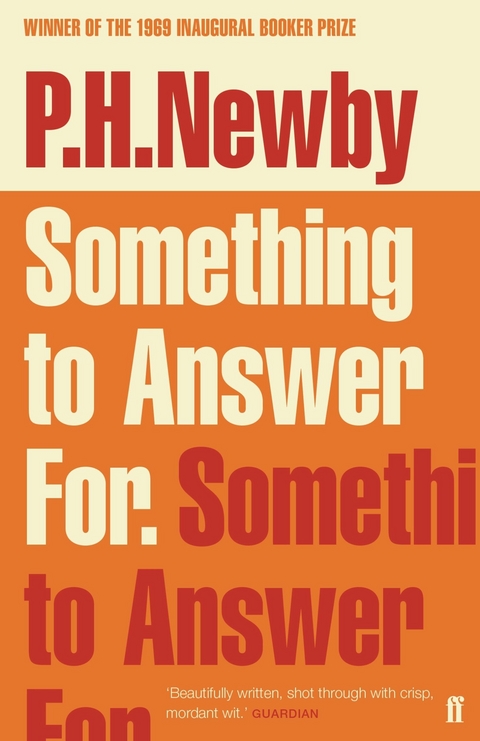 Something to Answer For -  P. H. Newby