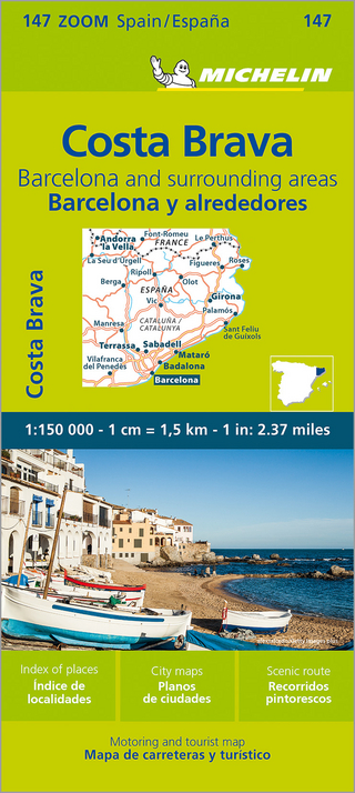Barcelona y Alrededores Costa Brava - Zoom Map 147