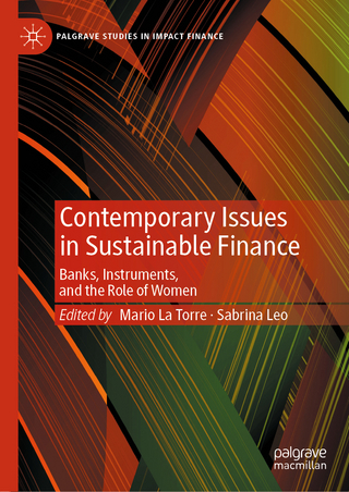 Contemporary Issues in Sustainable Finance