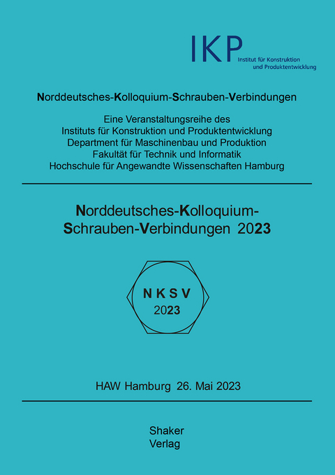 Norddeutsches Kolloquium Schraubenverbindungen 2023 - 