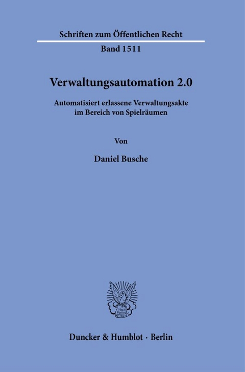 Verwaltungsautomation 2.0. - Daniel Busche