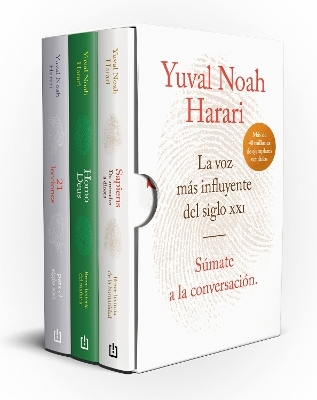 Estuche Harari (contiene: Sapiens; Homo Deus; 21 lecciones para el siglo XXI) / Yuval Noah Harari Books Set (Sapiens, Homo Deus, 21 Lessons for 21st Century) - Yuval Noah Harari