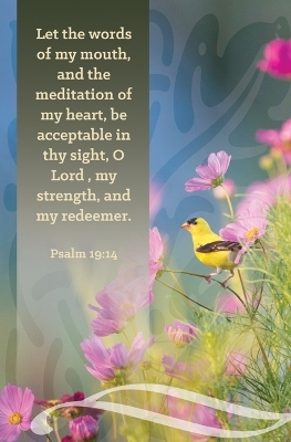 Words of My Mouth Bulletin (Pkg 100) General Worship