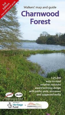 Charnwood Forest, Walkers' Map and Guide - Roy Denney