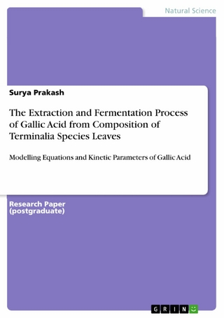 The Extraction and Fermentation Process of Gallic Acid from Composition of Terminalia Species Leaves