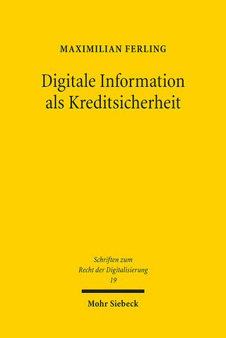 Digitale Information als Kreditsicherheit