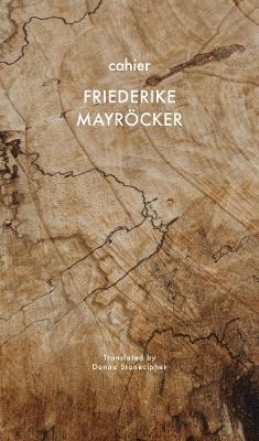 Cahier - Friedericke Mayr&ouml;cker