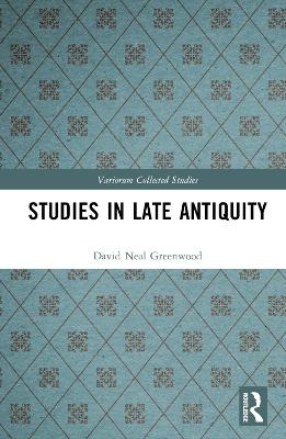 Studies in Late Antiquity