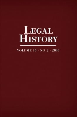 Legal History Journal Vol 16.2
