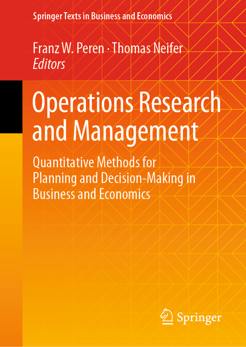Operations Research and Management - 