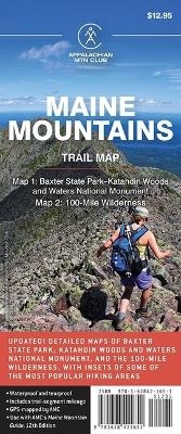 AMC Maine Mountains Trail Maps 1-2