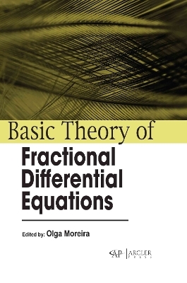 Basic Theory of Fractional Differential Equations - 