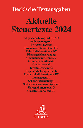Aktuelle Steuertexte 2024