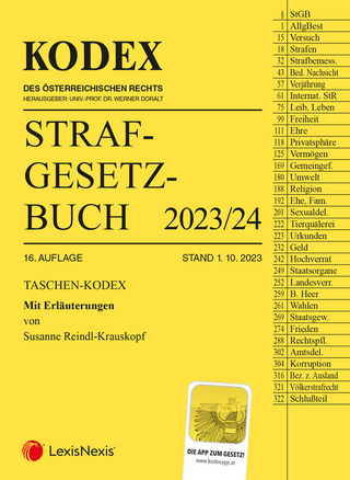 Taschen-Kodex Strafgesetzbuch 2023 - inkl. App