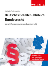 Deutsches Beamten-Jahrbuch Bundesrecht 2024 - Walhalla Fachredaktion