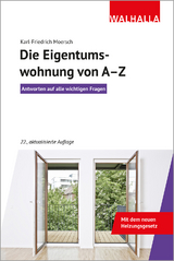Die Eigentumswohnung von A-Z - Moersch, Karl-Friedrich