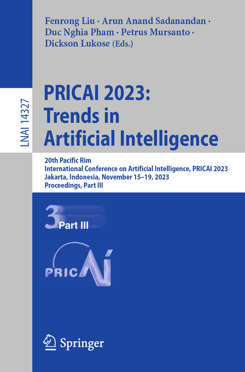 PRICAI 2023: Trends in Artificial Intelligence - 