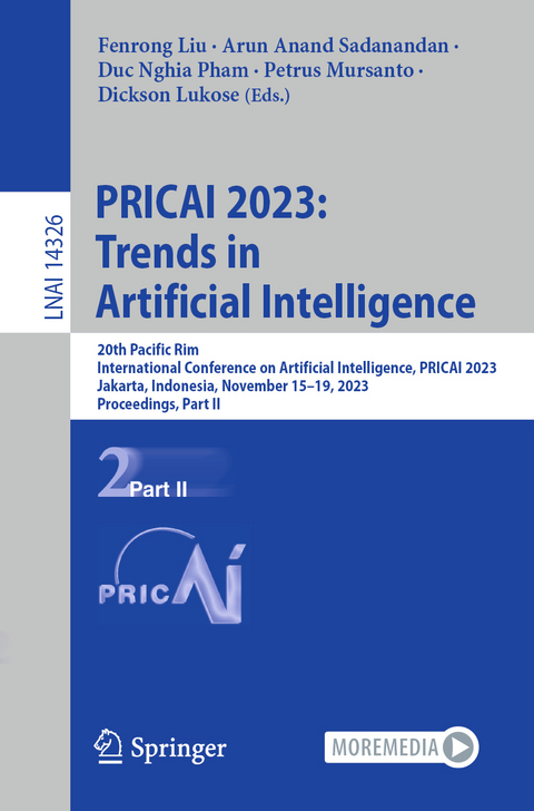 PRICAI 2023: Trends in Artificial Intelligence - 