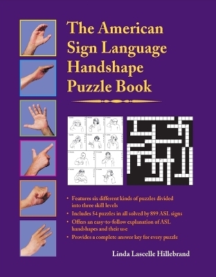 The American Sign Language Handshape Puzzle Book - Linda Lascelle Hillebrand