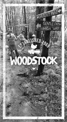Woodstock Lined Journal Groovy Way -  Epic Records
