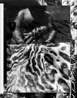 lick of tongue, rub of finger, on soft wound