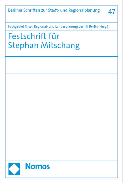 Festschrift für Stephan Mitschang - 