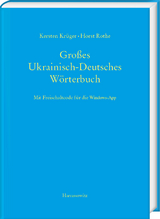 Gro&szlig;es Ukrainisch-Deutsches W&ouml;rterbuch - Kersten Kr&uuml;ger, Horst Rothe