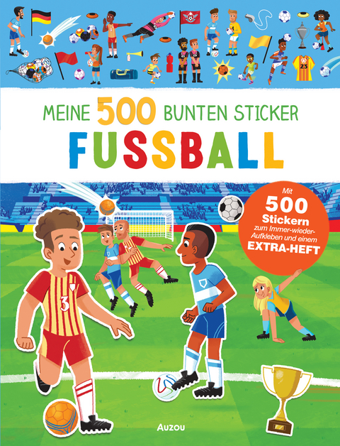Meine 500 bunten Sticker - Ich ziehe mich an
