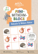 Mini-Mitnehm-Block R&auml;tseln & Malen Natur