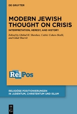Modern Jewish Thought on Crisis - 