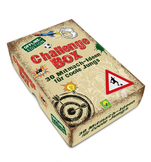 Challengebox 30 Mitmach-Ideen f&uuml;r coole Jungs