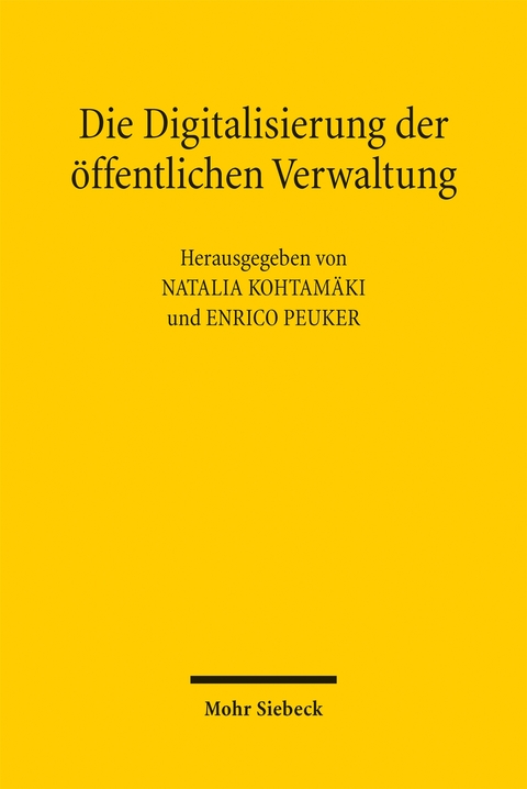 Die Digitalisierung der öffentlichen Verwaltung - 