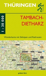 Wanderkarte Tambach-Dietharz - 