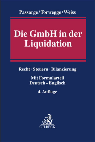 Die GmbH in der Liquidation