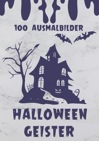 Halloween Geister - 100 Ausmalbilder