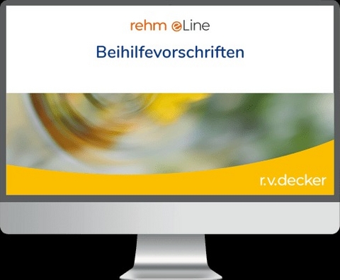 Beihilfevorschriften online - Gerd Blanc, Ulrich H&auml;mmerle