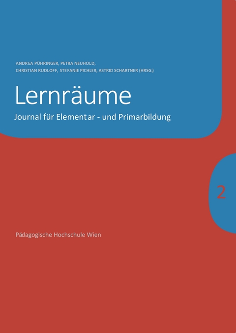 Journal f&uuml;r Elementar- und Primarbildung - Katharina Kugler, Petra Neuhold, Andrea P&uuml;hringer